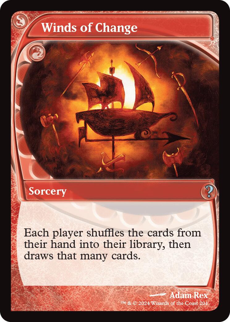 mtg future sight cards Winds of Change (Future Sight) [MB2
