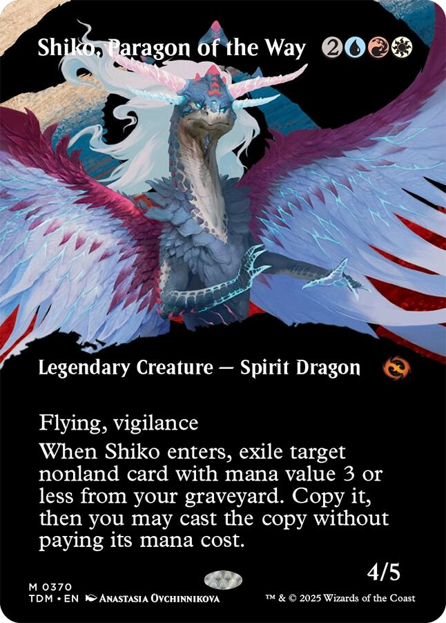 Shiko, Paragon of the Way (Borderless)