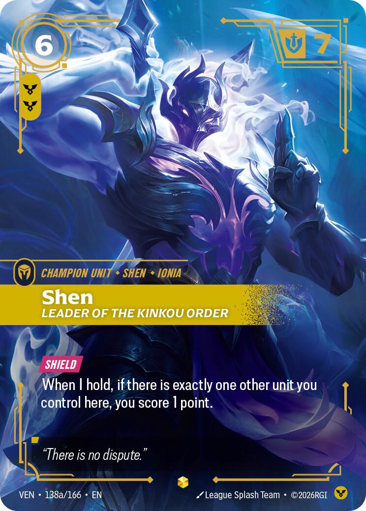 Shen - Leader of the Kinkou Order (Alternate Art)