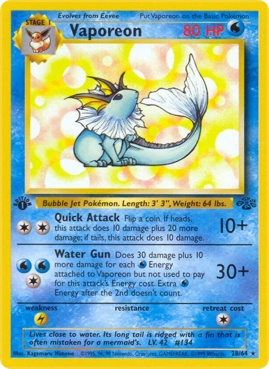 Vaporeon (28) [JU - 28/64]