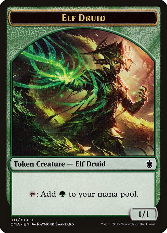 Elf Druid Token (011) [CMA - 11]