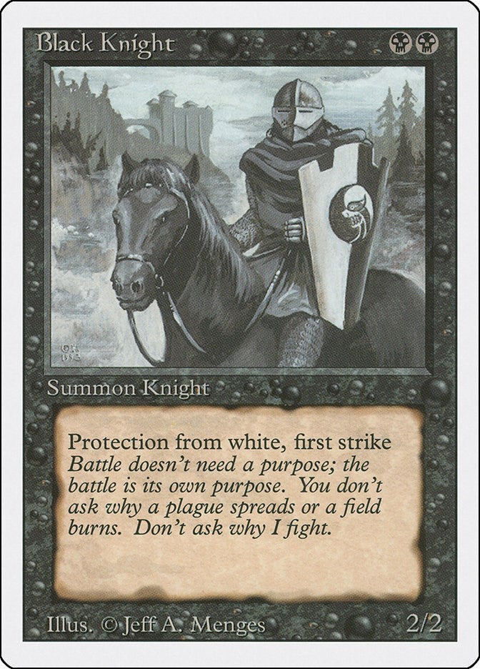 Black Knight [3ED - N/A]
