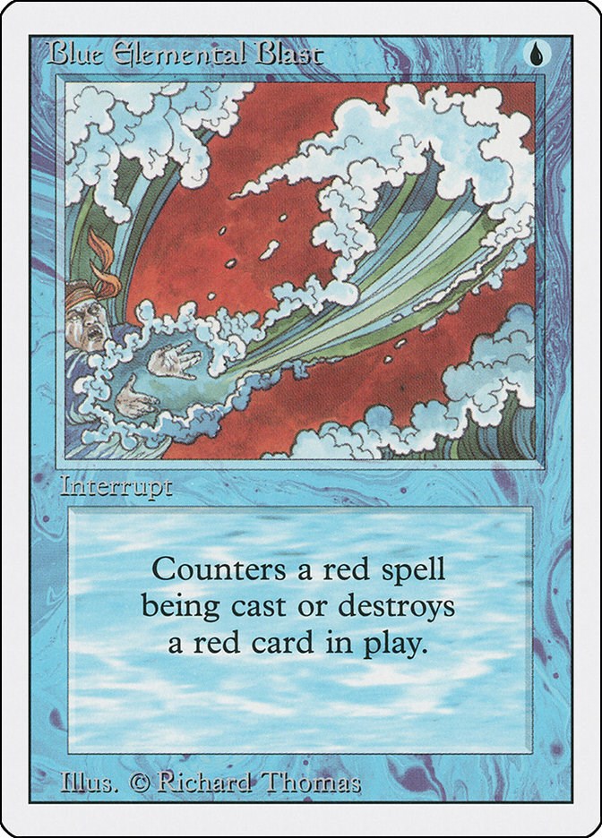 Blue Elemental Blast [3ED - N/A]
