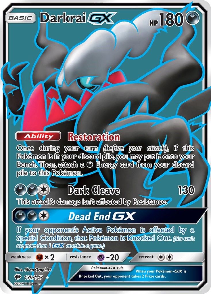 Darkrai GX (Full Art) [SM03 - 139/147]