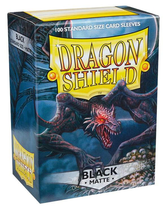 Dragon Shield Black Matte 100 Pack Sleeves