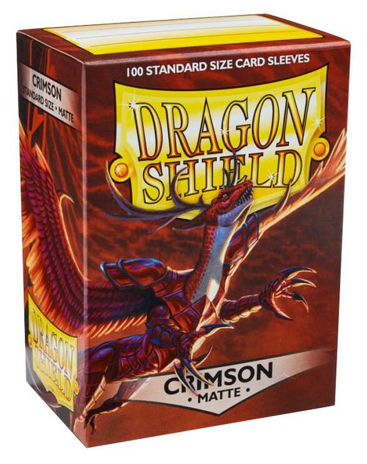 Dragon Shield Crimson Matte