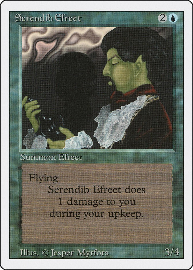 Serendib Efreet [3ED - N/A]