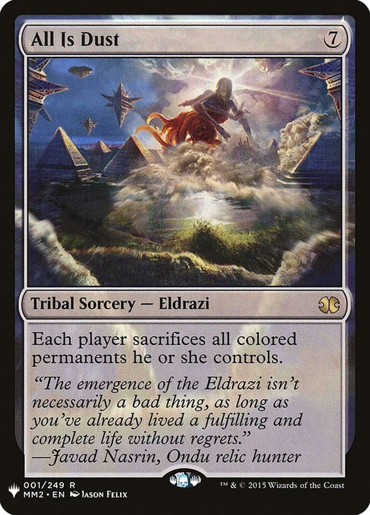 All Is Dust [LIST - 1]
