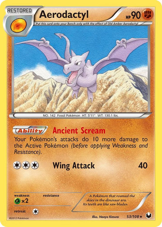 Aerodactyl (DEX) Light Play