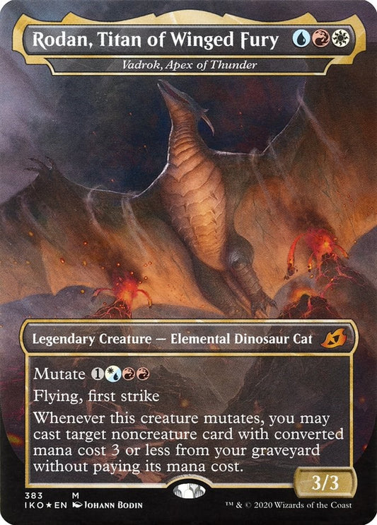 Rodan, Titan of Winged Fury - Vadrok, Apex of Thunder [IKO - 383]