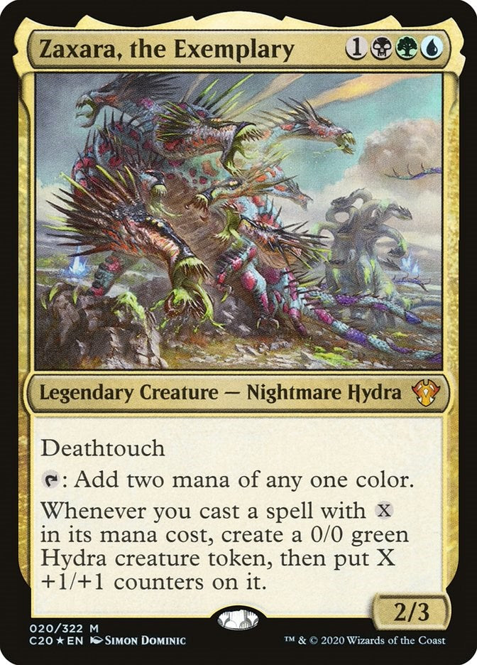 Zaxara, the Exemplary [C20 - 20]
