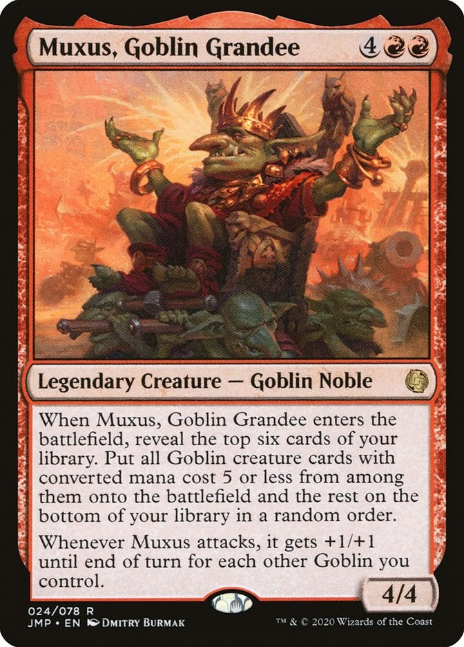 Muxus, Goblin Grandee [JMP - 24]