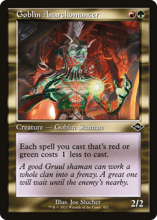 Goblin Anarchomancer (Retro Frame) [MH2 - 421]
