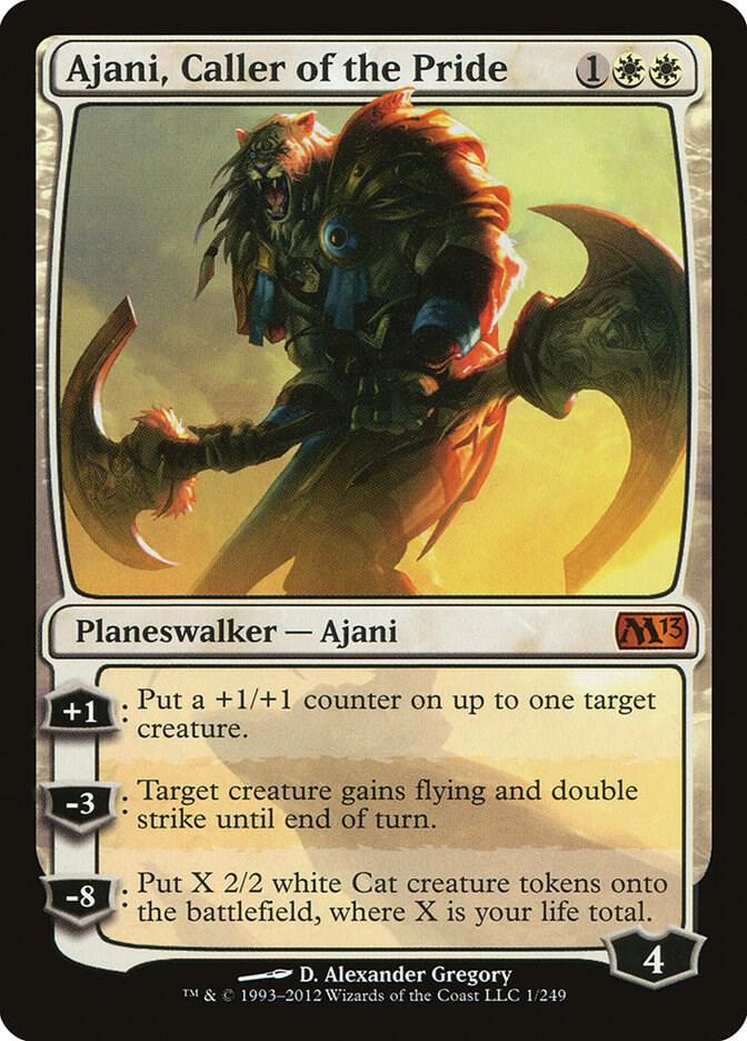 Ajani, Caller of the Pride (M13) Light Play