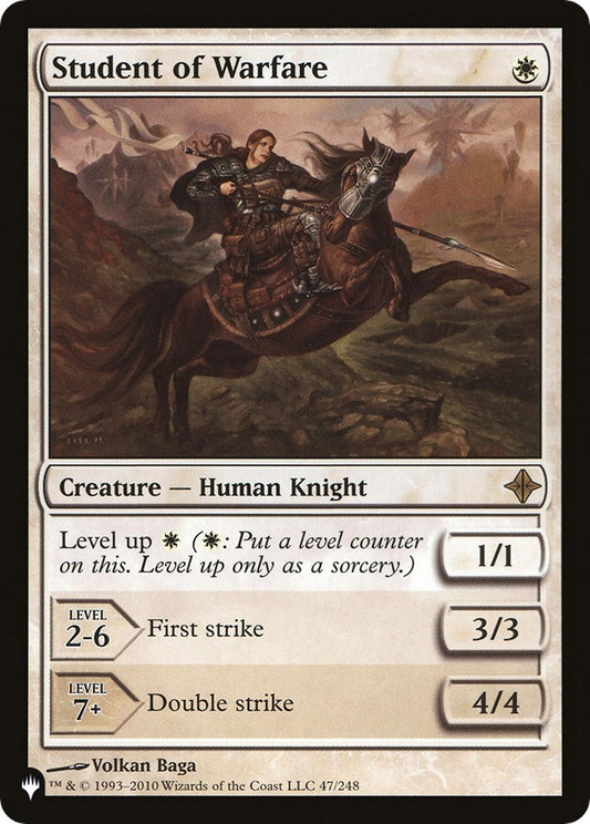 Student of Warfare [LIST - 47]