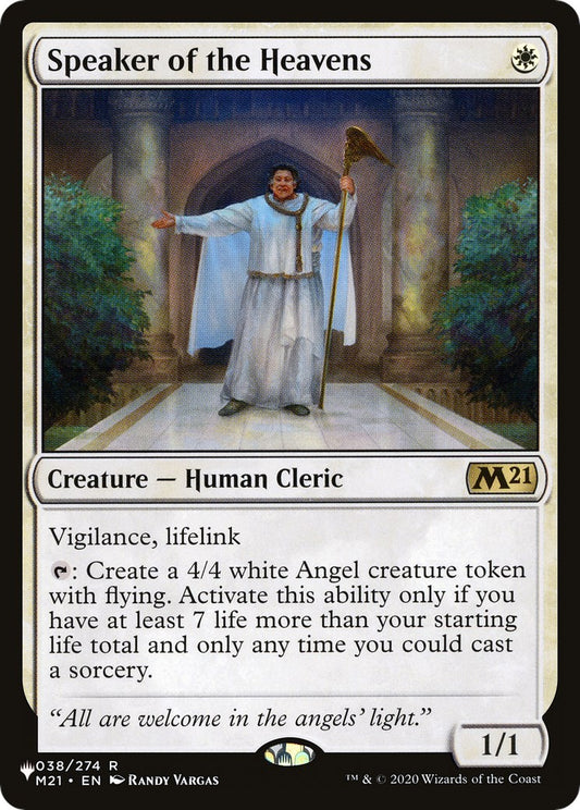 Speaker of the Heavens [LIST - 038/274]