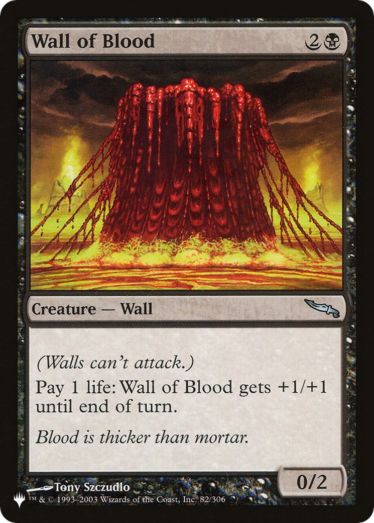 Wall of Blood [LIST - 82/306]