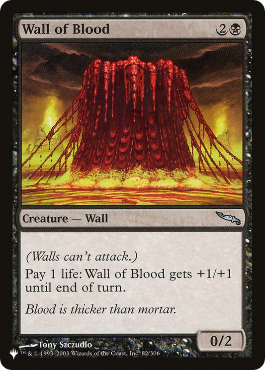 Wall of Blood [LIST - 82/306]