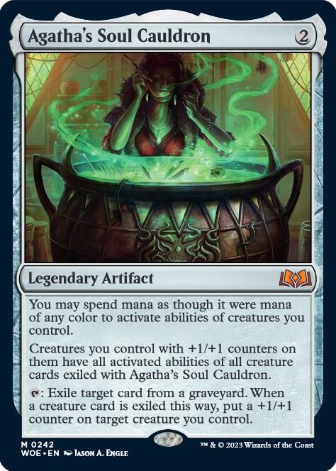 Agatha's Soul Cauldron (WOE) Light Play