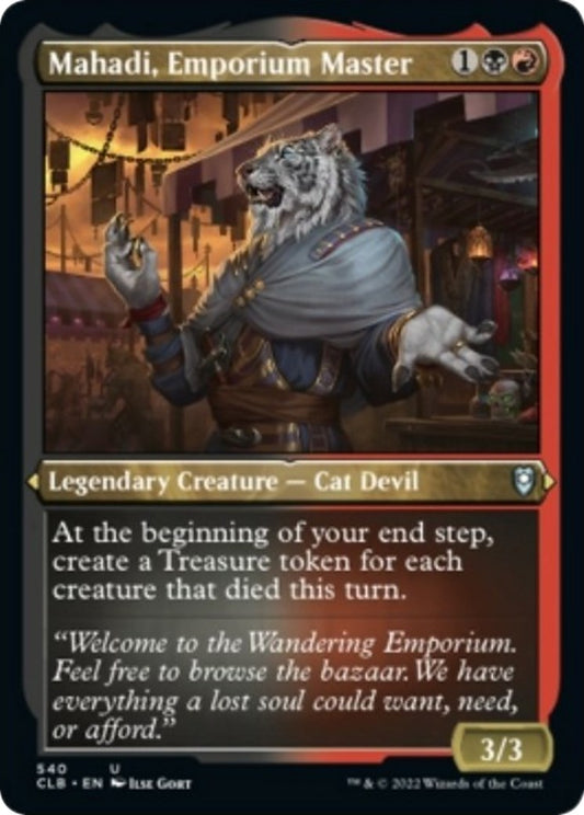 Mahadi, Emporium Master (Foil Etched) [CLB - 540]