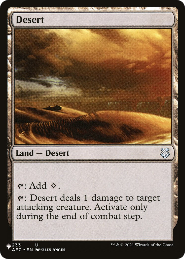 Desert [LIST - 233/062]