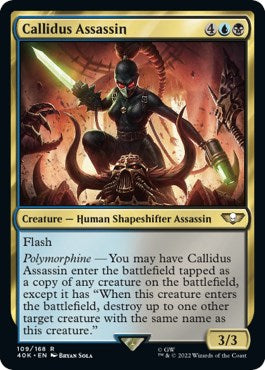 Callidus Assassin [40K - 109]