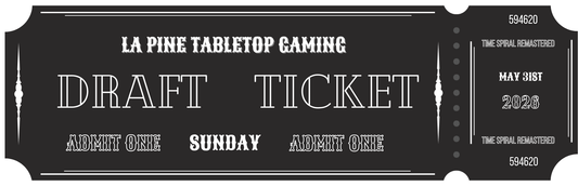 Time Spiral Remastered Draft Ticket (Beaver State Comic Con Sunday)