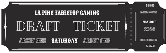 Mystery Booster 2 Draft Ticket (Beaver State Comic Con Saturday)