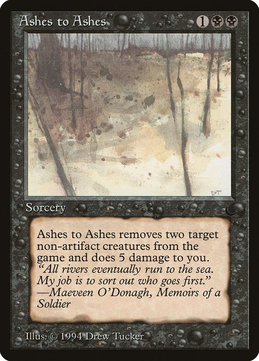 Ashes to Ashes [DRK - N/A]