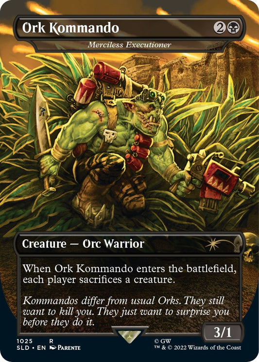 Ork Kommando - Merciless Executioner (Borderless)