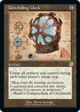 Unwinding Clock (Schematic) [BRR - 124]