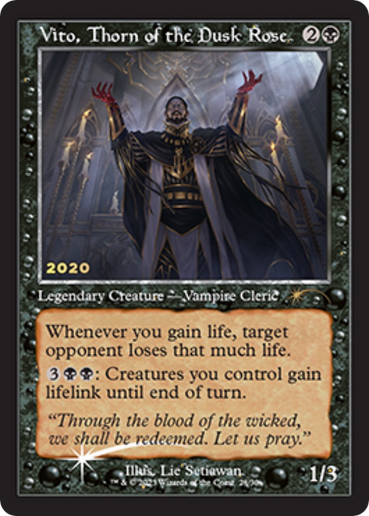 Vito, Thorn of the Dusk Rose [30A-P - 28]