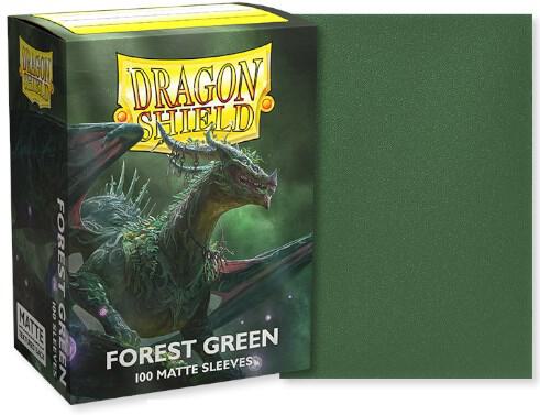 Dragon Shield Forest Green Matte