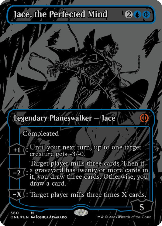 Jace, the Perfected Mind (Oil Slick Raised Foil) [ONE - 360]