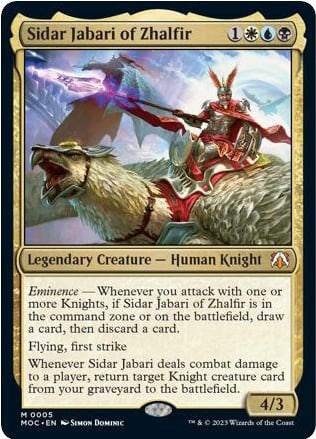 Sidar Jabari of Zhalfir [MOC - 5]