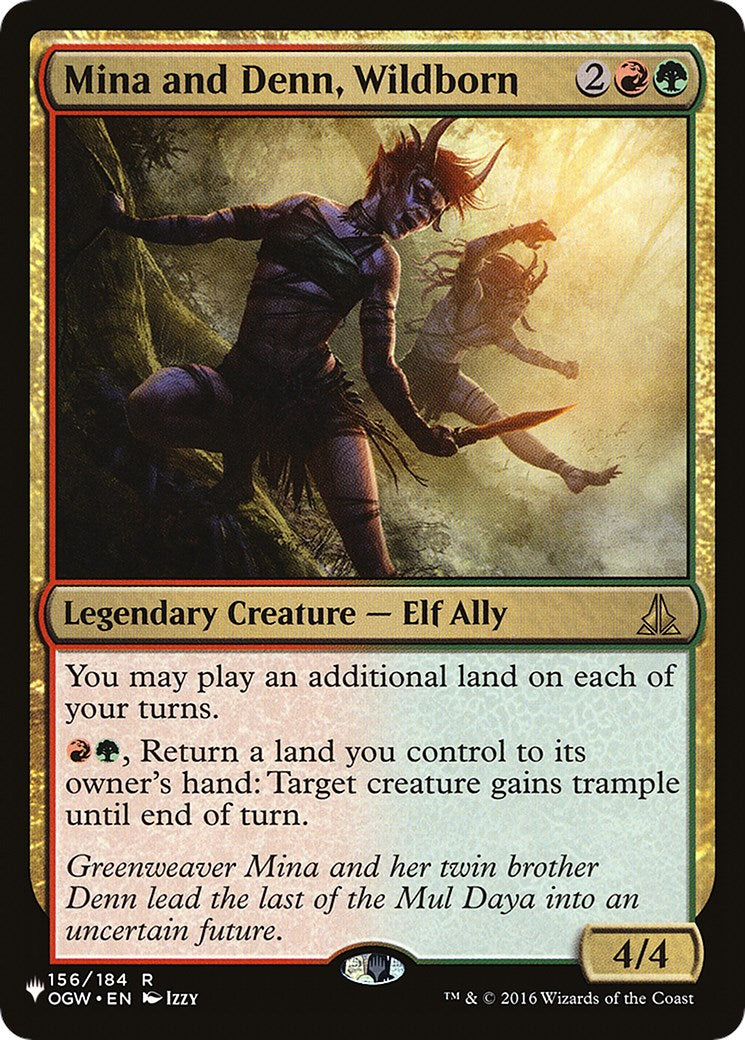 Mina and Denn, Wildborn [LIST - 156/184]