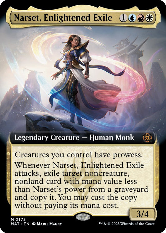 Narset, Enlightened Exile (Extended Art) [MAT - 173]