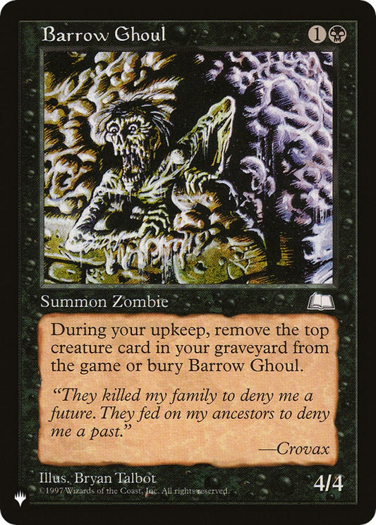 Barrow Ghoul [LIST - N/A]