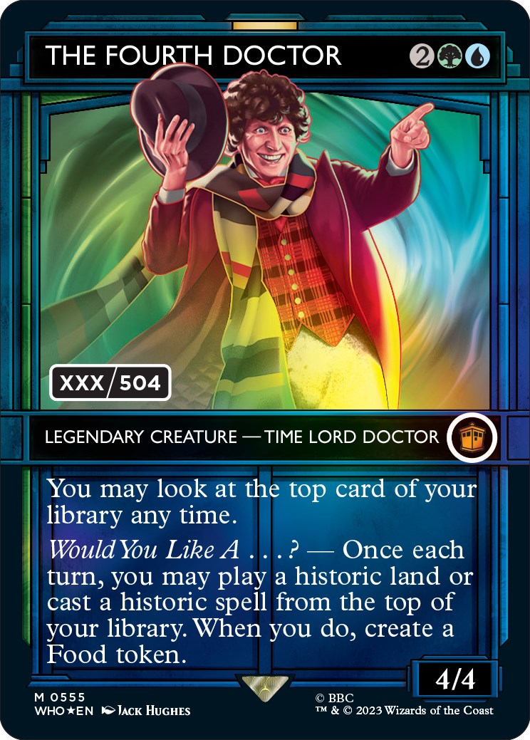The Fourth Doctor (Serial Numbered) [WHO - 555]