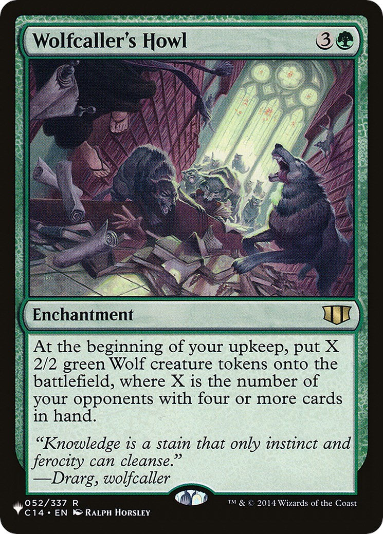 Wolfcaller's Howl [LIST - 052]