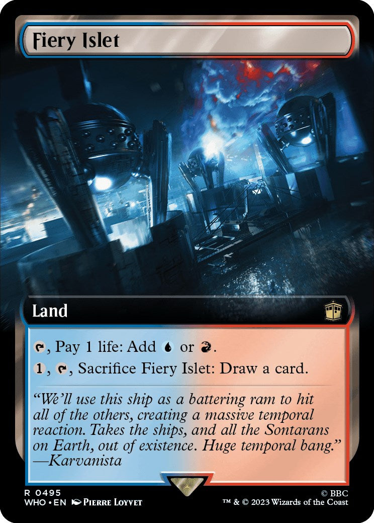 Fiery Islet (Extended Art)