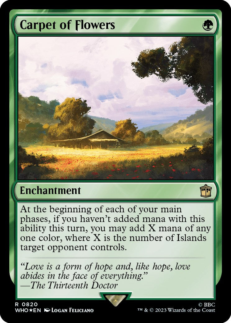Carpet of Flowers (Surge Foil) [WHO - 820]
