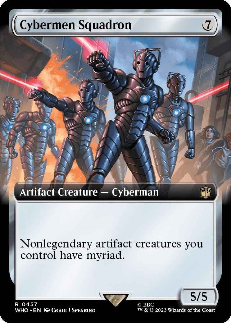 Cybermen Squadron (Extended Art) [WHO - 457]