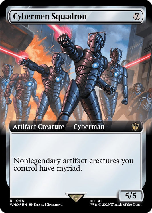 Cybermen Squadron (Extended Art) (Surge Foil)