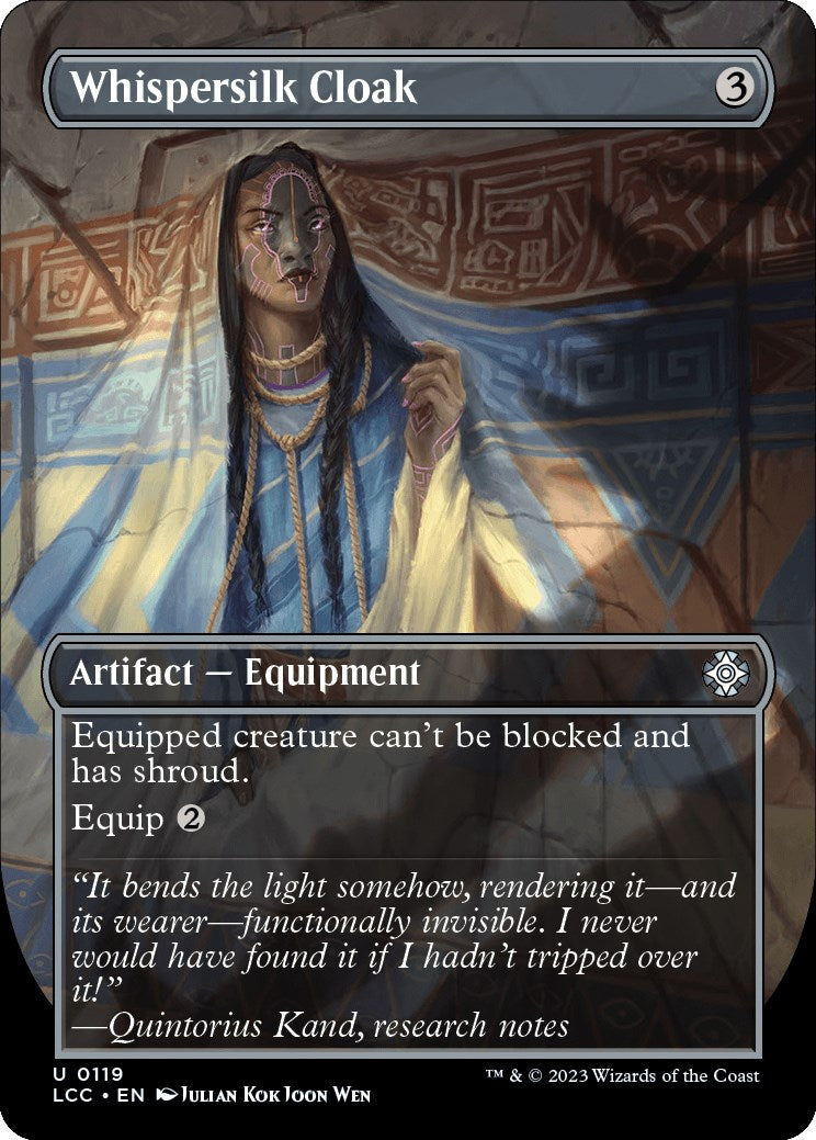 Whispersilk Cloak (Borderless) [LCC - 119]
