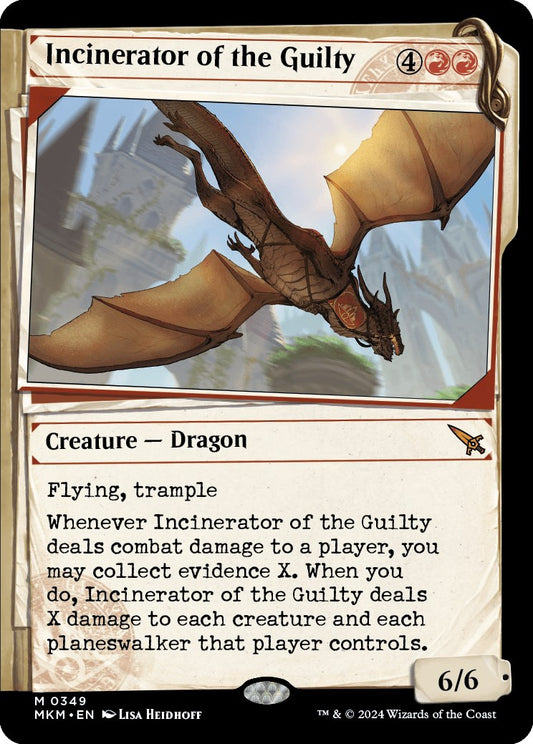 Incinerator of the Guilty (Showcase) [MKM - 349]