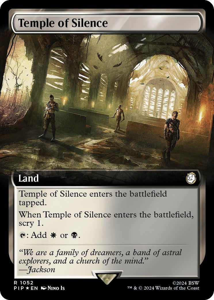 Temple of Silence (Extended Art) (Surge Foil) [PIP - 1052]