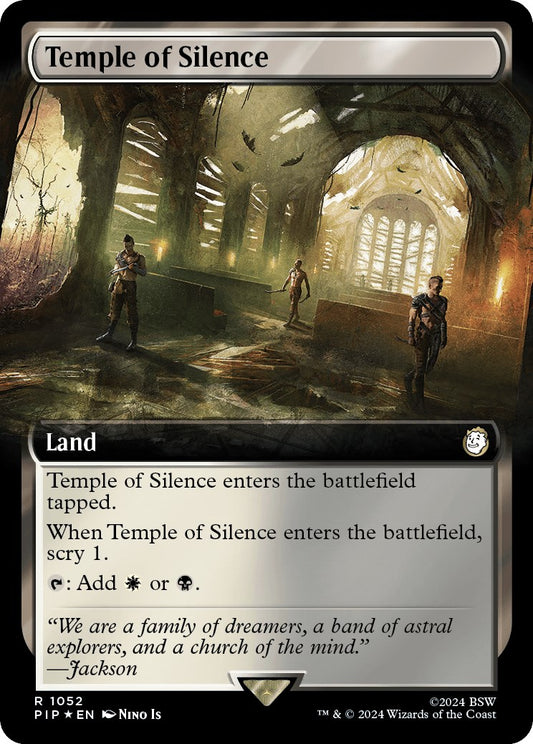 Temple of Silence (Extended Art) (Surge Foil) [PIP - 1052]