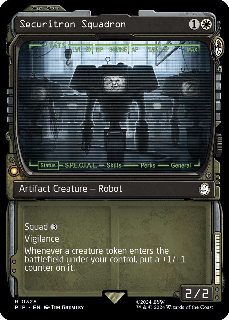 Securitron Squadron (Showcase) [PIP - 328]