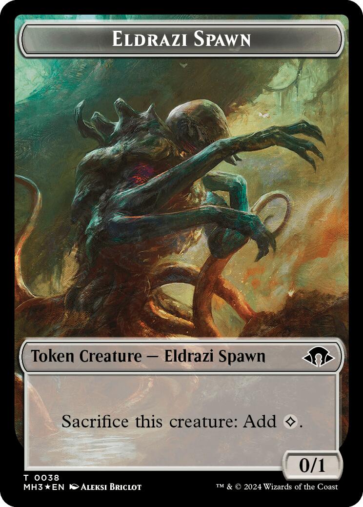 Eldrazi Spawn (Ripple Foil) // Eldrazi Scion Double-Sided Token